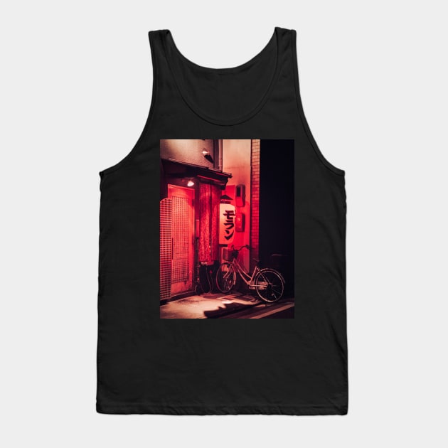 Soft Japanese Lantern Glow Tank Top by HimanshiShah